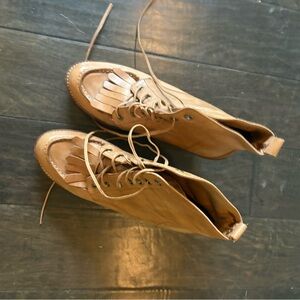 Jeffrey Campbell Tan Wedges